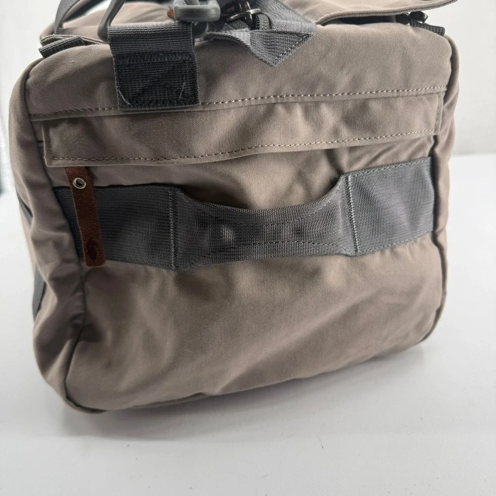 Cotopaxi Duffel Bag Unisex Tan Canvas Backpack Straps Travel Luggage